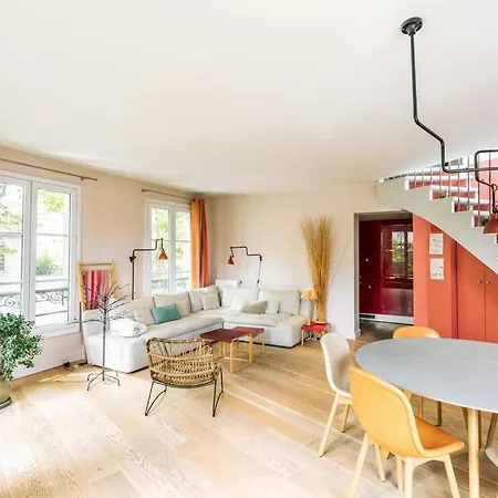 Duplex Lumineux 90 M2 Avec Terrasse * Párizs