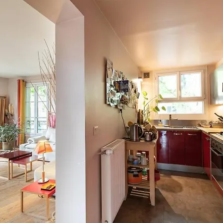 Lägenhet Duplex Lumineux 90 M2 Avec Terrasse Paris